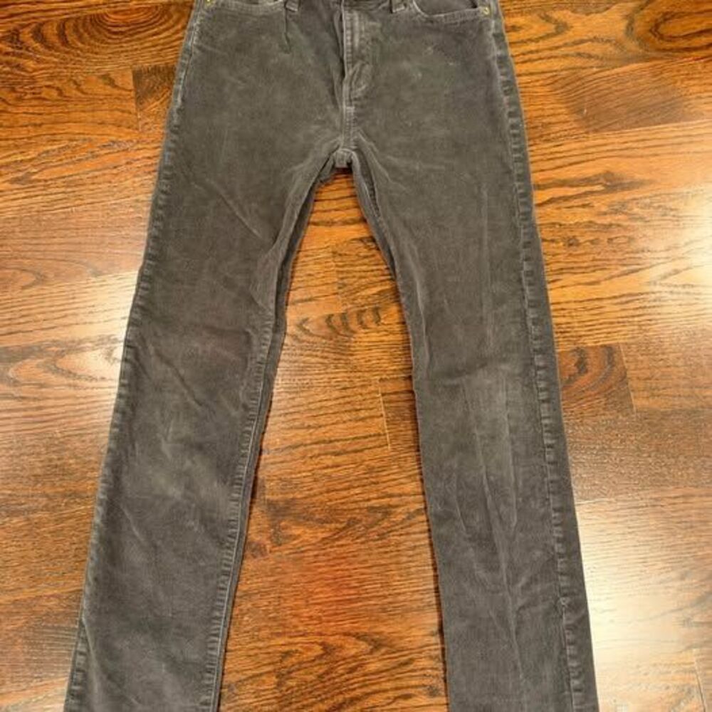 Crewcuts Boys Stretch Corduroy Pants Size 14 gray